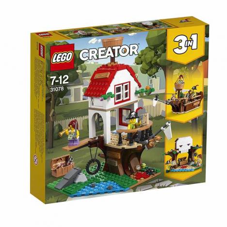 Lego Creator - Tesoros De La Casa Del Árbol 3 En 1.