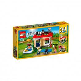 Lego Creator - Casa Modular Con Piscina 3 En 1.