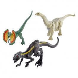 Jurassic World Pack 3 Mini Dinosaurios - Indoraptor.