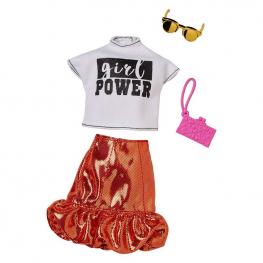 Barbie Moda Look Completo - Conjunto De Los 80.