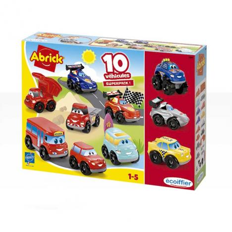Set 7 + 3 Coches Abrick.