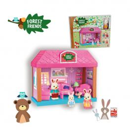 casa de conejitos de juguete