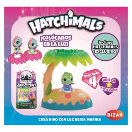 Hatchimals Casa Nido Con Luz Brisa Marina.