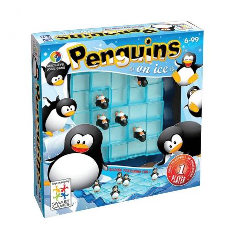Pingüinos Sobre Hielo.