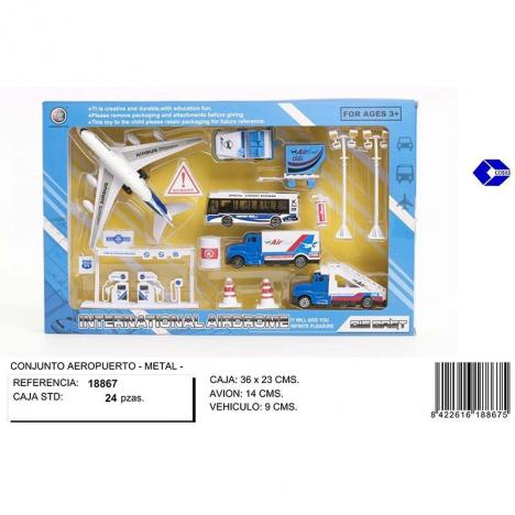 CONJUNTO AEROPUERTO METAL