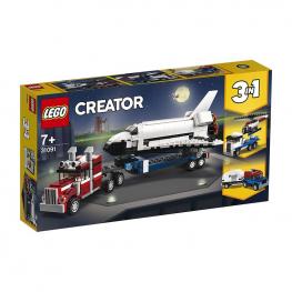 Lego Creator - Transporte De La Lanzadera 3 En 1.