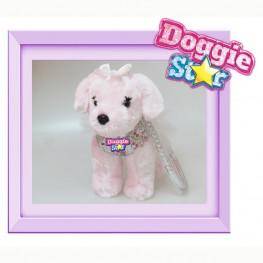 DOGGIE STAR CANICHE PLATA CON TUTU