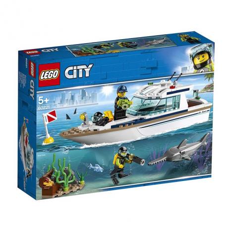 Lego City - Grandes Vehículos: Yate De Buceo.