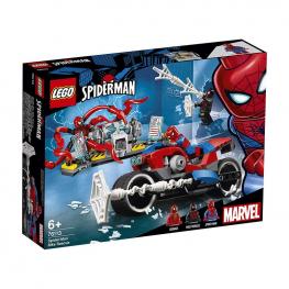 Lego Super Héroes Marvel - Spiderman Rescate En Moto.