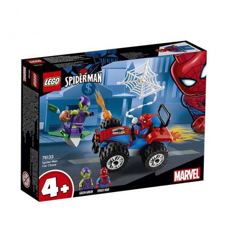 Lego Super Héroes DC- Persecución En Coche De Spiderman.