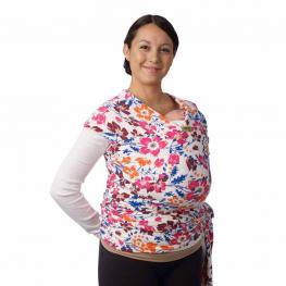 Boba Wrap - Fular Elástico Estampado Wildflower.