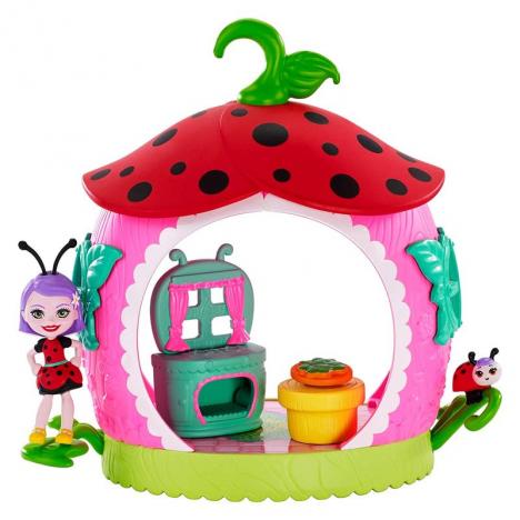 Enchantimals Petal Park Minicocina Ladelia Mariquita.
