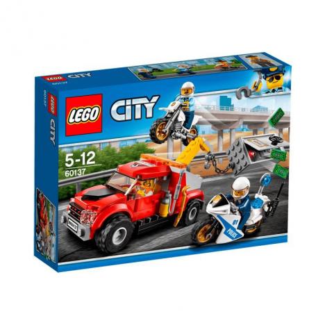 Lego City - Camión Grúa En Problemas.