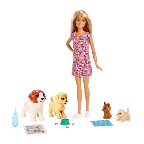 Barbie Y Su Guardería De Perritos.