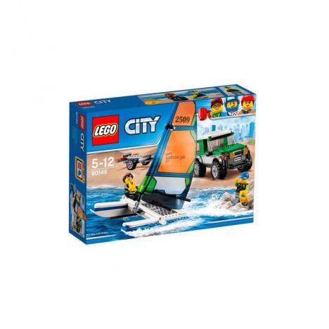 LEGO CITY 4 X 4 CON CATAMARAN