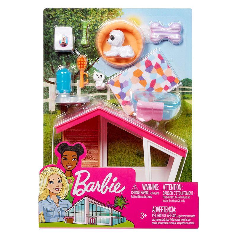inquilino detergente Platillo Comprar Barbie Pack De Muebles Interior - Caseta Perro. de MATTEL-  Kidylusion