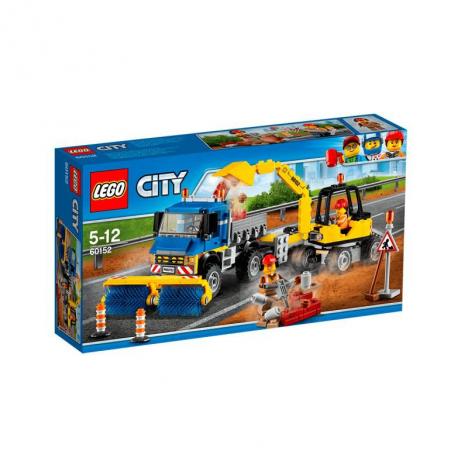 LEGO CITY BARREDORA Y EXCAVADORA