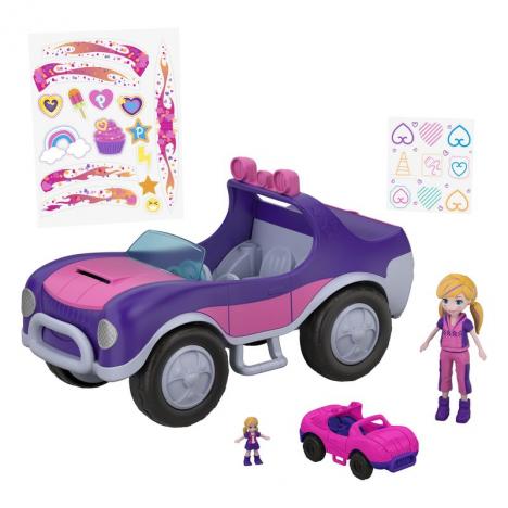 Polly Pocket - Coche Misión Secreta.