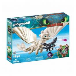 Playmobil 70038 - Dragons: Set Furia Diurna y Bebé Dragón Con Niños.