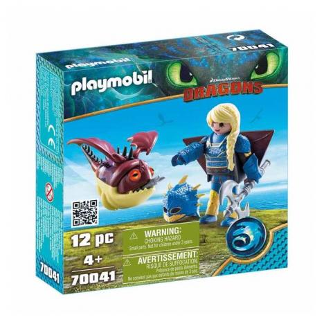 Playmobil - Dragons: Astrid Con Globoglob.