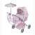 COCHE MUÑECA CON SOMBRILLA "CLASSIC ROMANTIC ROSA"