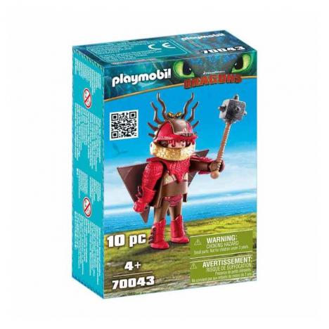 Playmobil - Dragons: Patán Mocoso Con Traje Volador.