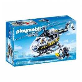 Playmobil - City Action: Helicóptero De las Fuerzas Especiales.