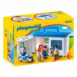Playmobil 9382 - 1, 2 , 3 Comisaría Policía Maletín