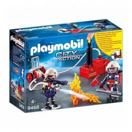 Playmobil 9468 - City Action: Bomberos Con Bomba De Agua