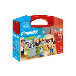 Playmobil - City Life: Maletín Cocina.