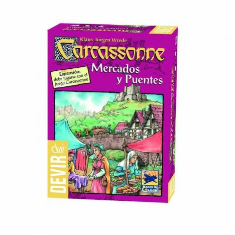 Carcassonne - Expansión: Mercados y Puentes.