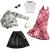 Barbie Pack 2 Modas - Conjunto mas Vestido.-