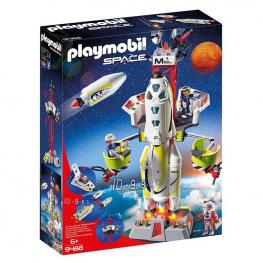 Playmobil - Space: Cohete con Plataforma de Lanzamiento