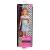 Barbie Fashionista - Muñeca Rubia Bronceada con Vestido de Estampado Tropical
