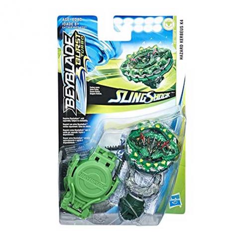 Beyblade Sling Shock Hazard Kerbeus S4.-