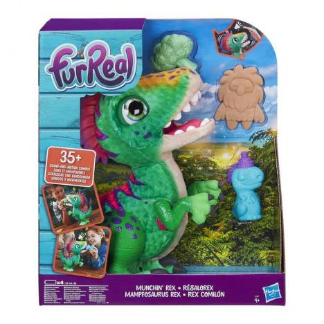 Fur Real Dinosaurio Munchin Rex Comilón.