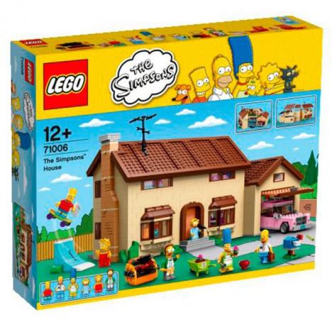 lego simpsons casa