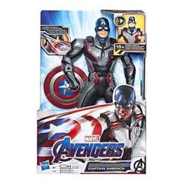 Avengers Titan Hero - Capitan America Ataque con Escudo.-
