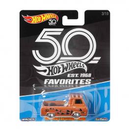 Hot Wheels - Vehículo Premium 50 Aniversario Favoritos.