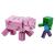 Lego Minecraft - BigFig: Cerdo con Bebé Zombi