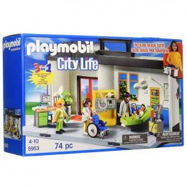 Playmobil - City Life: Maletín Hospital Portátil