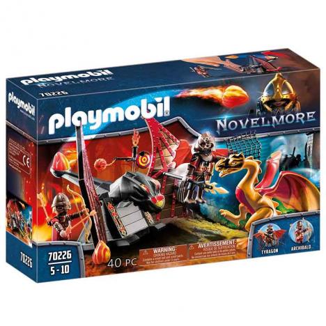 Playmobil - Novelmore: Entrenamiento del Dragón Bandidos Burnham