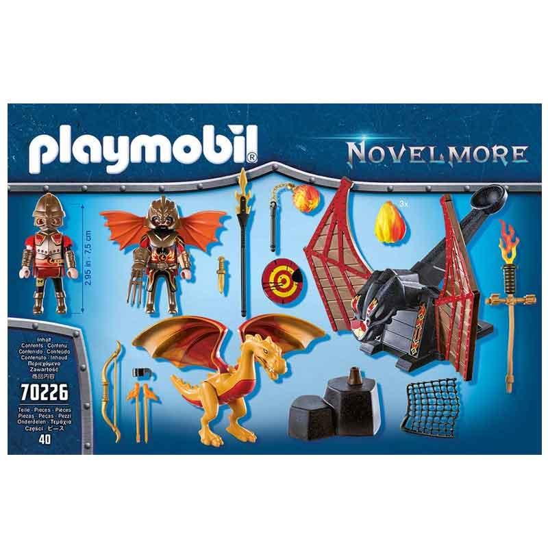 Gruñido Fértil Inocente Comprar Playmobil - Novelmore: Entrenamiento del Dragón Bandidos Burnham de  PLAYMOBIL- Kidylusion