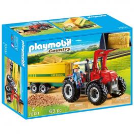 Playmobil - Country: Tractor con Remolque