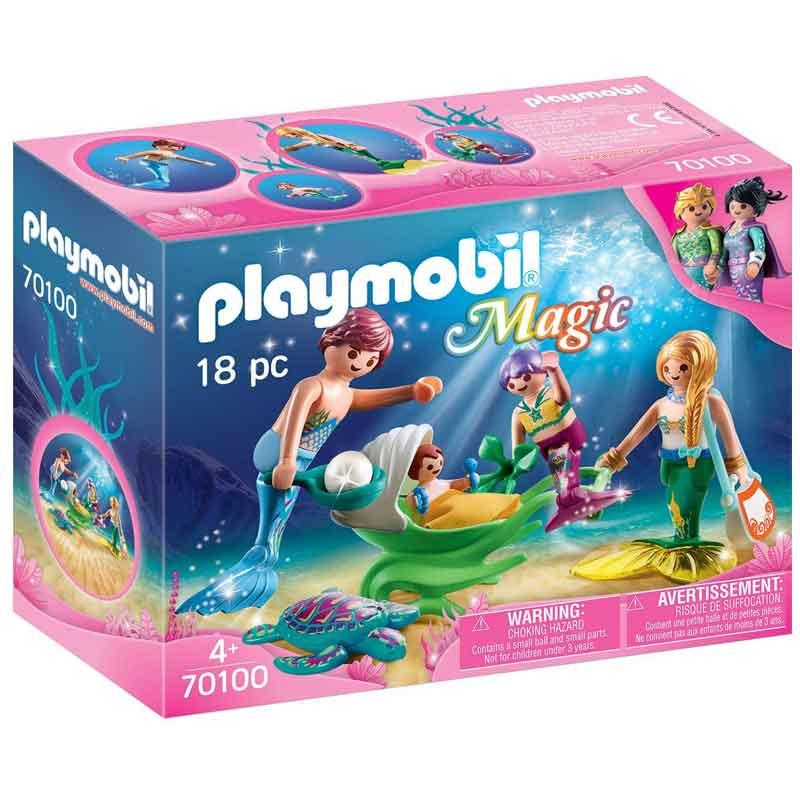 Peluquero Drástico De tormenta Comprar Playmobil 70100 - Magic: Familia con Cochecito de PLAYMOBIL-  Kidylusion