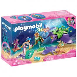 Playmobil 70099 - Magic: Recolectores de Perlas con Manta Raya