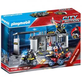 Playmobil 70338 - City Action: Comisaría Fuerzas Especiales Maletín