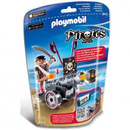 Playmobil - Pirates: Cañón Interactivo con Corsario Negro