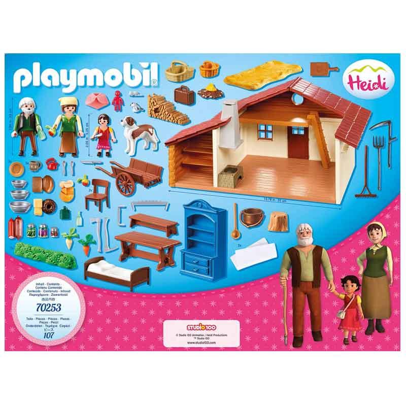 Comprar Playmobil - Heidi: Heidi en la Cabaña de los Alpes de