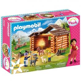Playmobil - Heidi: Establo de Cabras de Pedro